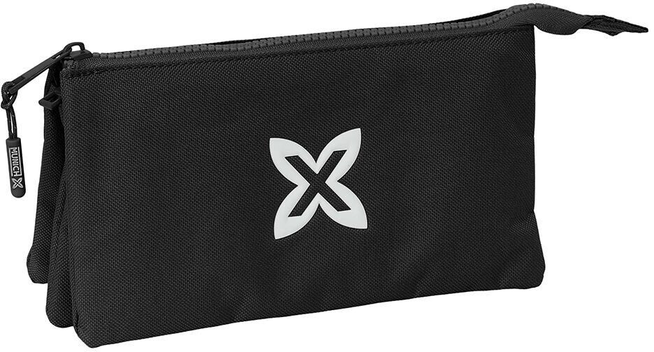 Safta Triple Pencil Case Munich Basic Black