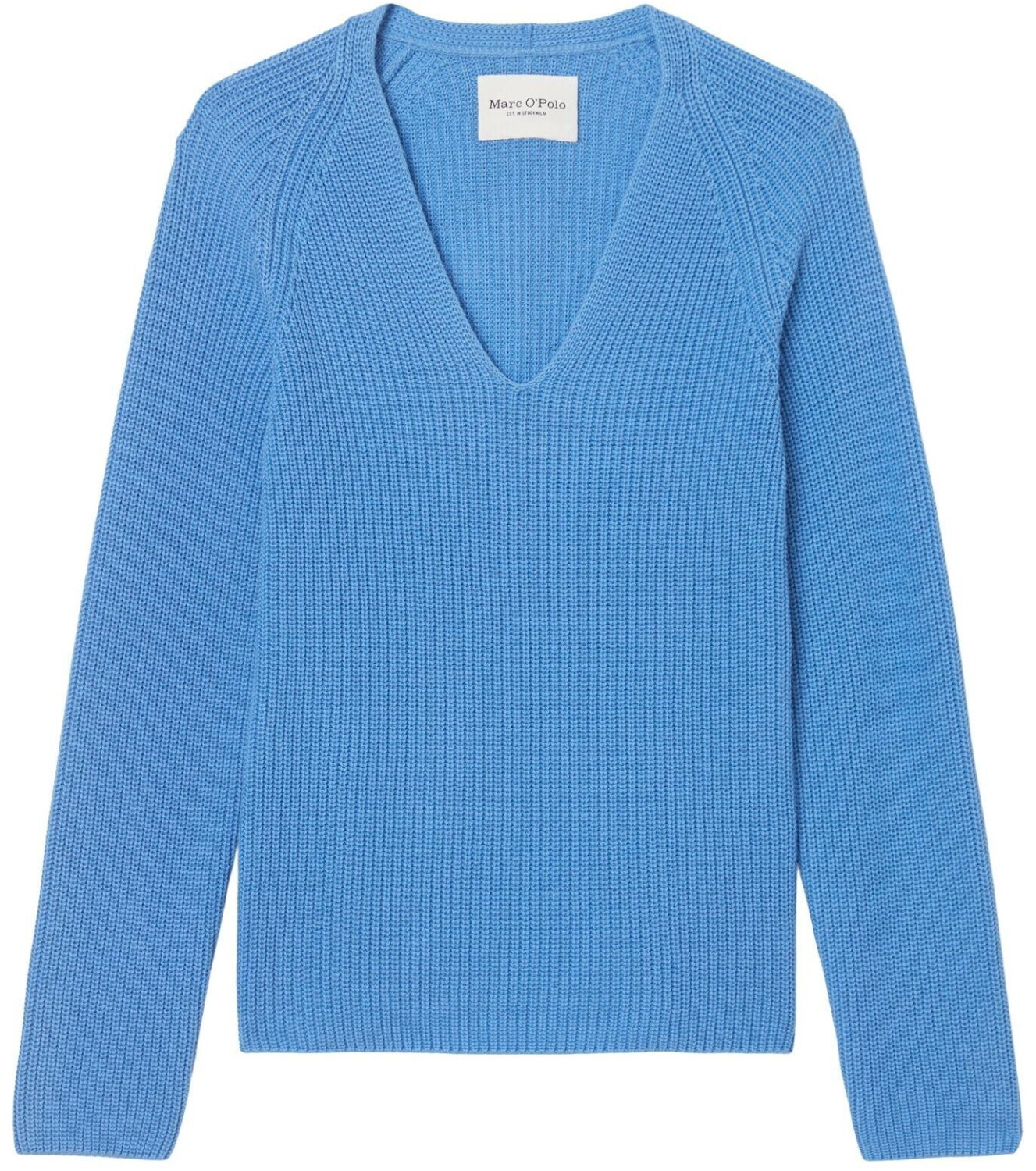 Marc O'Polo V-neck knitted sweater Relaxed (406605960097) shiny sky