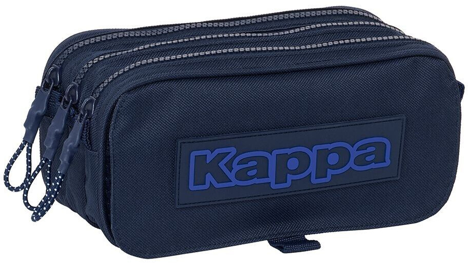 Safta Big Triple Pencil Case Kappa Blue Night