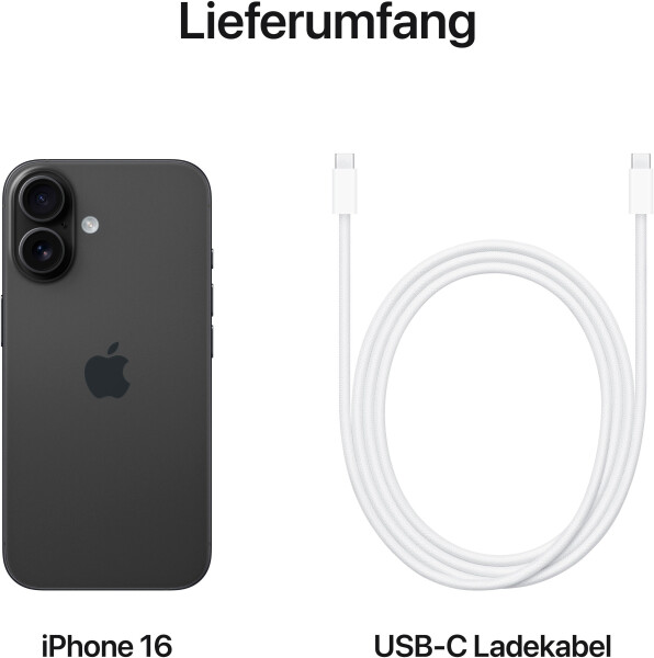 Apple iPhone 16 128GB Schwarz, Bild 9