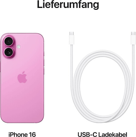 Apple iPhone 16 128GB Pink, Bild 20