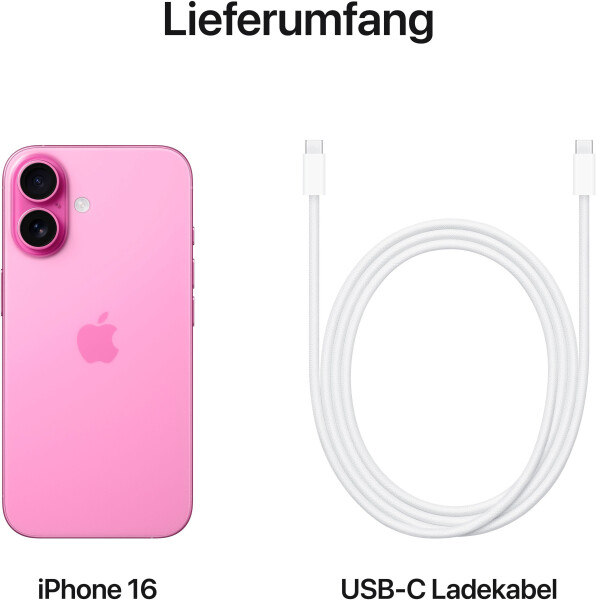 Apple iPhone 16 128GB Pink, Bild 8