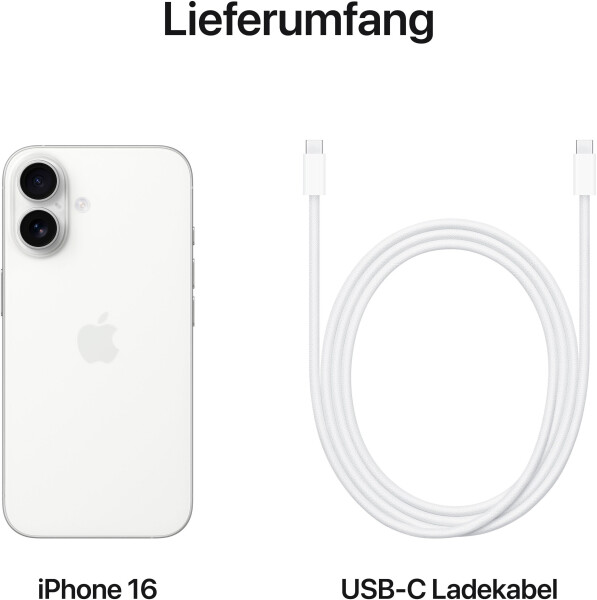 Apple iPhone 16 512GB Weiß, Bild 8