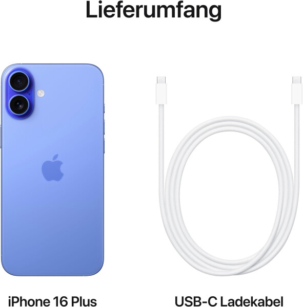 Apple iPhone 16 Plus 128GB Ultramarin, Bild 6