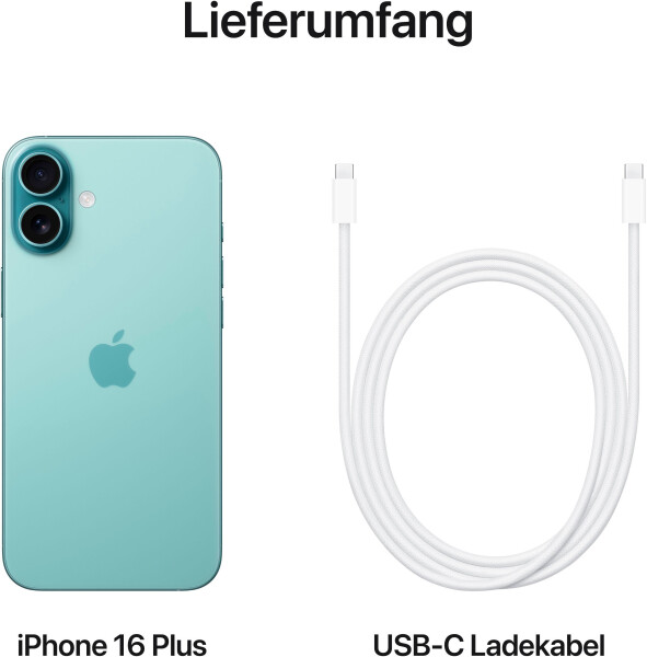 Apple iPhone 16 Plus 256GB Blaugrün, Bild 6