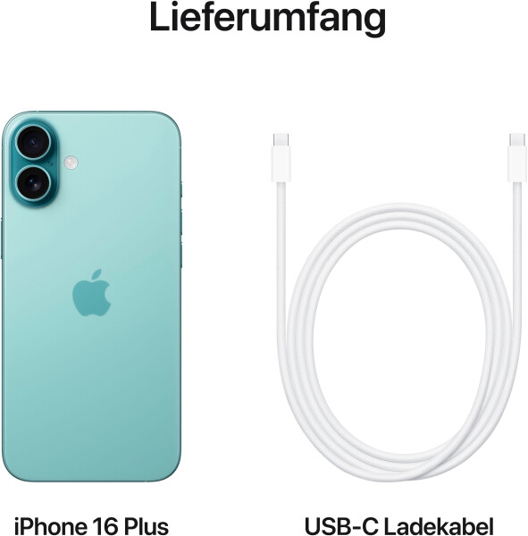 Apple iPhone 16 Plus 512GB Blaugrün, Bild 8