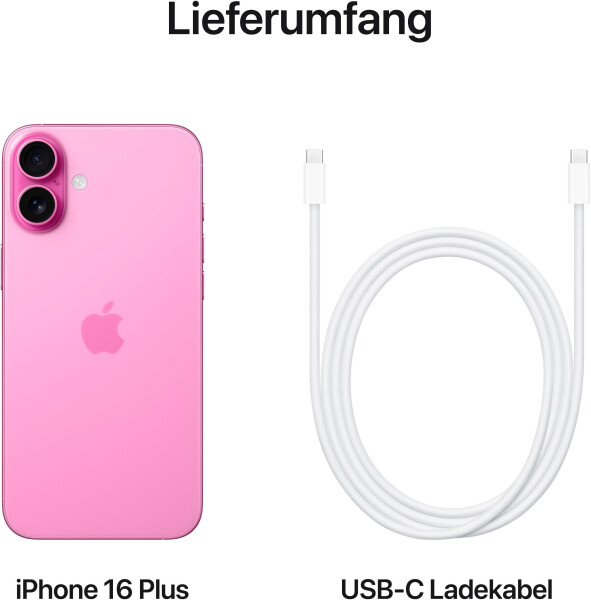 Apple iPhone 16 Plus 512GB Pink, Bild 7