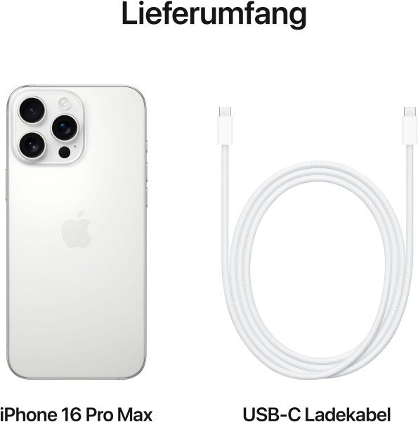 Apple iPhone 16 Pro Max 1TB Titan Weiß, Bild 6