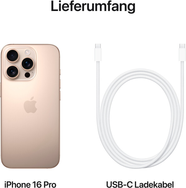 Apple iPhone 16 Pro 512GB Titan Wüstensand, Bild 8