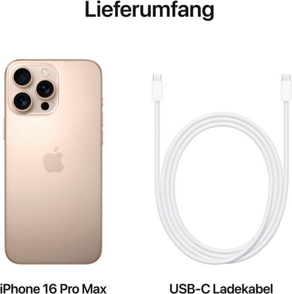 Apple iPhone 16 Pro Max 512GB Titan Wüstensand, Bild 11