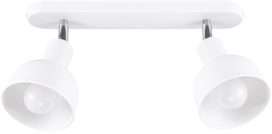 Sollux SL.1314 Ceiling light ELBA 2 E27 2 x max.15W LED steel white W: 24cm H: 18.5cm