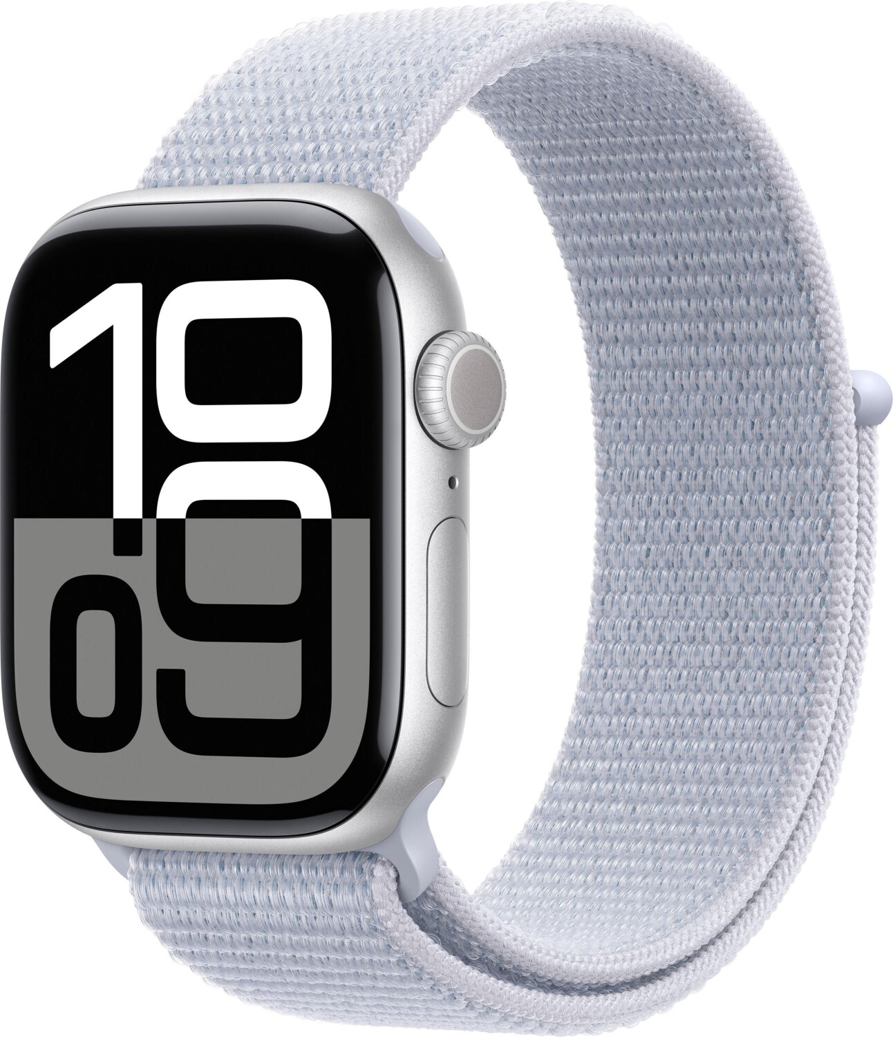 Apple Watch Series 10 4G 42mm Aluminium Silber Sport Loop Blaue Wolke ab 547 94 Preisvergleich bei idealo