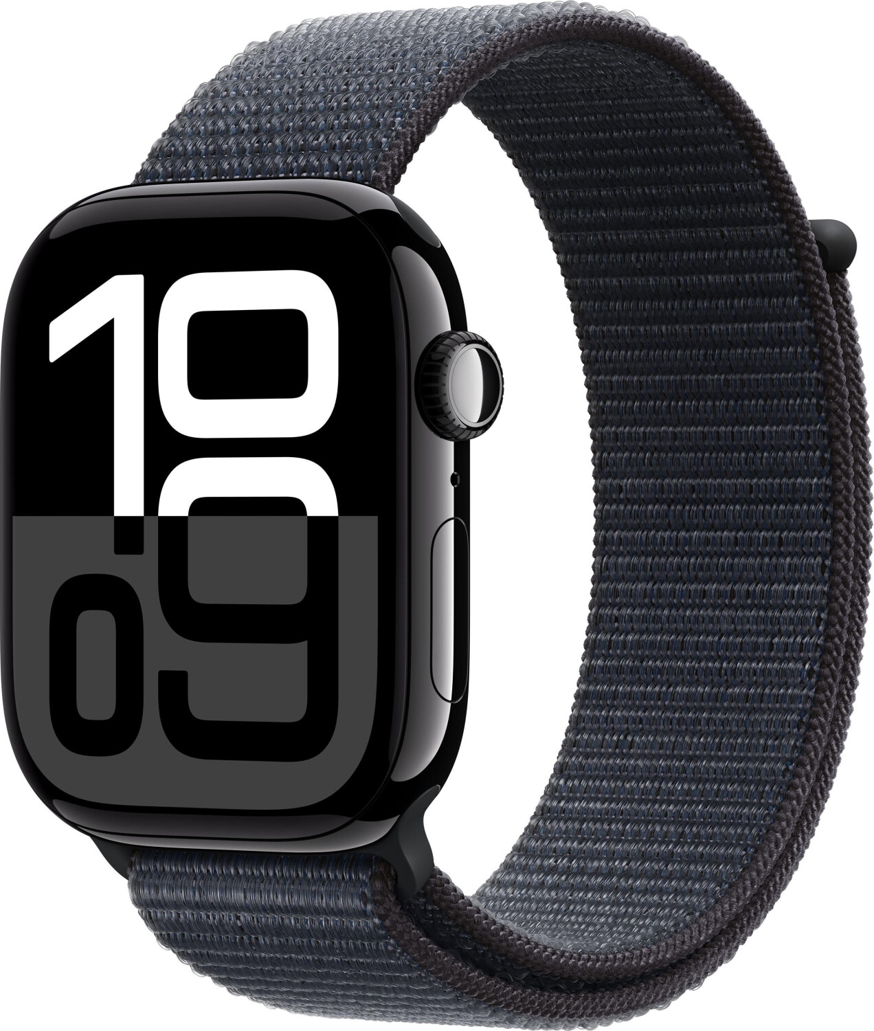 Apple watch series 4 gps space gray aluminum case with black sport loop sales