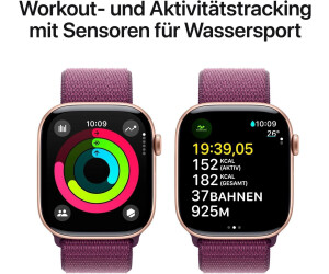 Apple Watch Series 10 4G 46mm Aluminium Rosegold Sport Loop Pflaume ab 571 39 Preisvergleich bei idealo