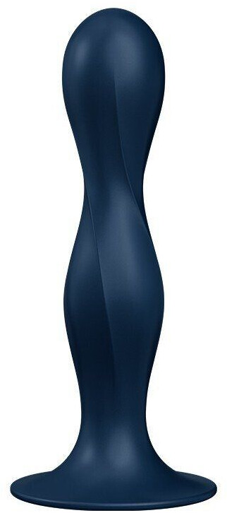 Satisfyer Double Ball-R Dildo 17,5 cm bleu