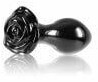 NS Novelties Plug Anal en Verre Crystal Rose noir