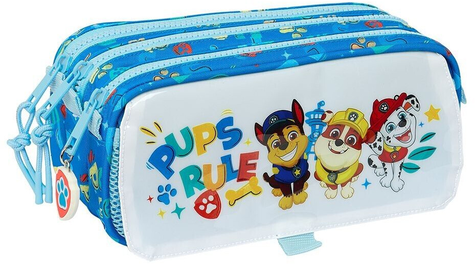 Safta Big Triple Pencil Case Paw Patrol Pups Rule