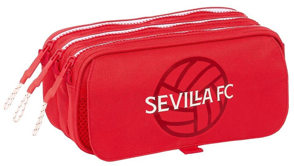 Safta Big Triple Pencil Case Sevilla FC