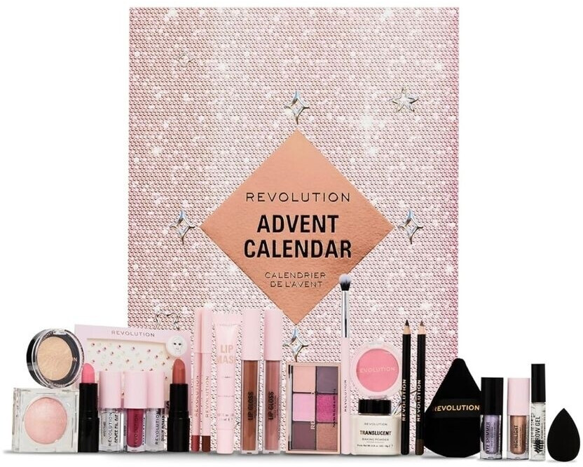 Calendrier De L'Avent 2025 W7 Beauty Blast - 24 Surprises Maquillage, Produits Mini Et Grand Format