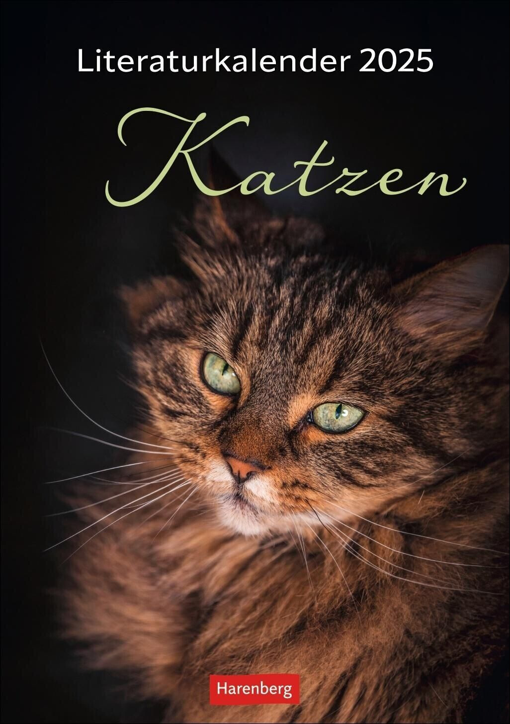 Harenberg Literature Calendar Cats Weekly Culture Calendar 2025