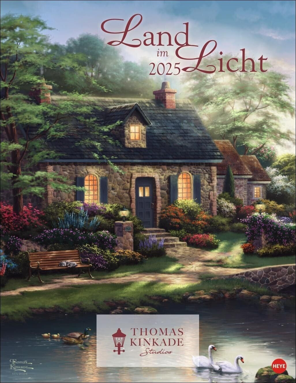 Heye Thomas Kinkade: Land in Light Calendar 2025