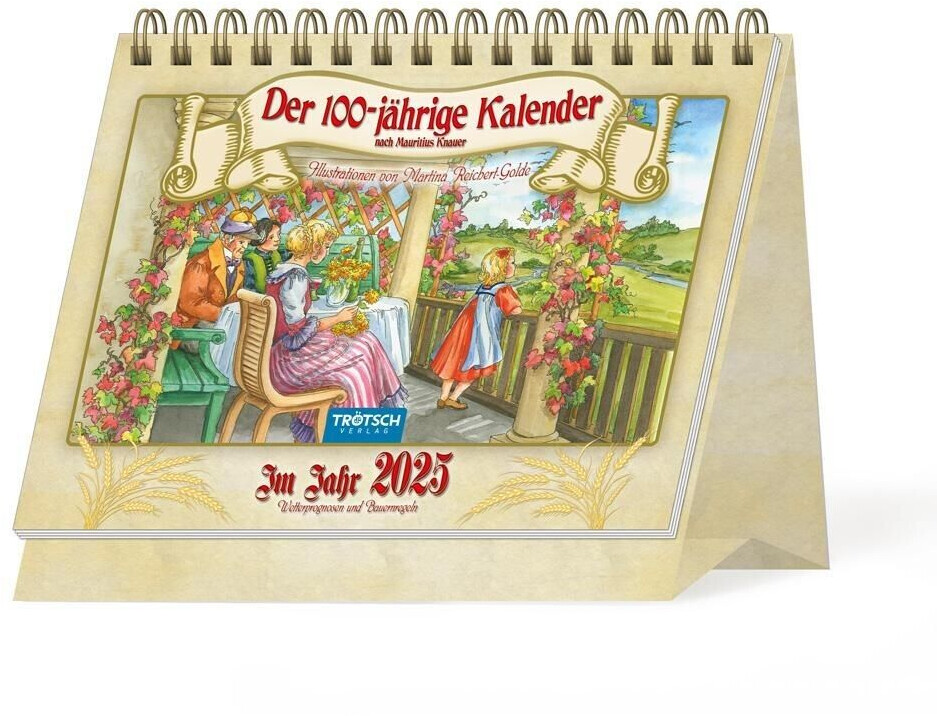 Trötsch Aufstellkalender Der 100jährige Kalender 2025 ab 4,95 € Preisvergleich bei idealo.de