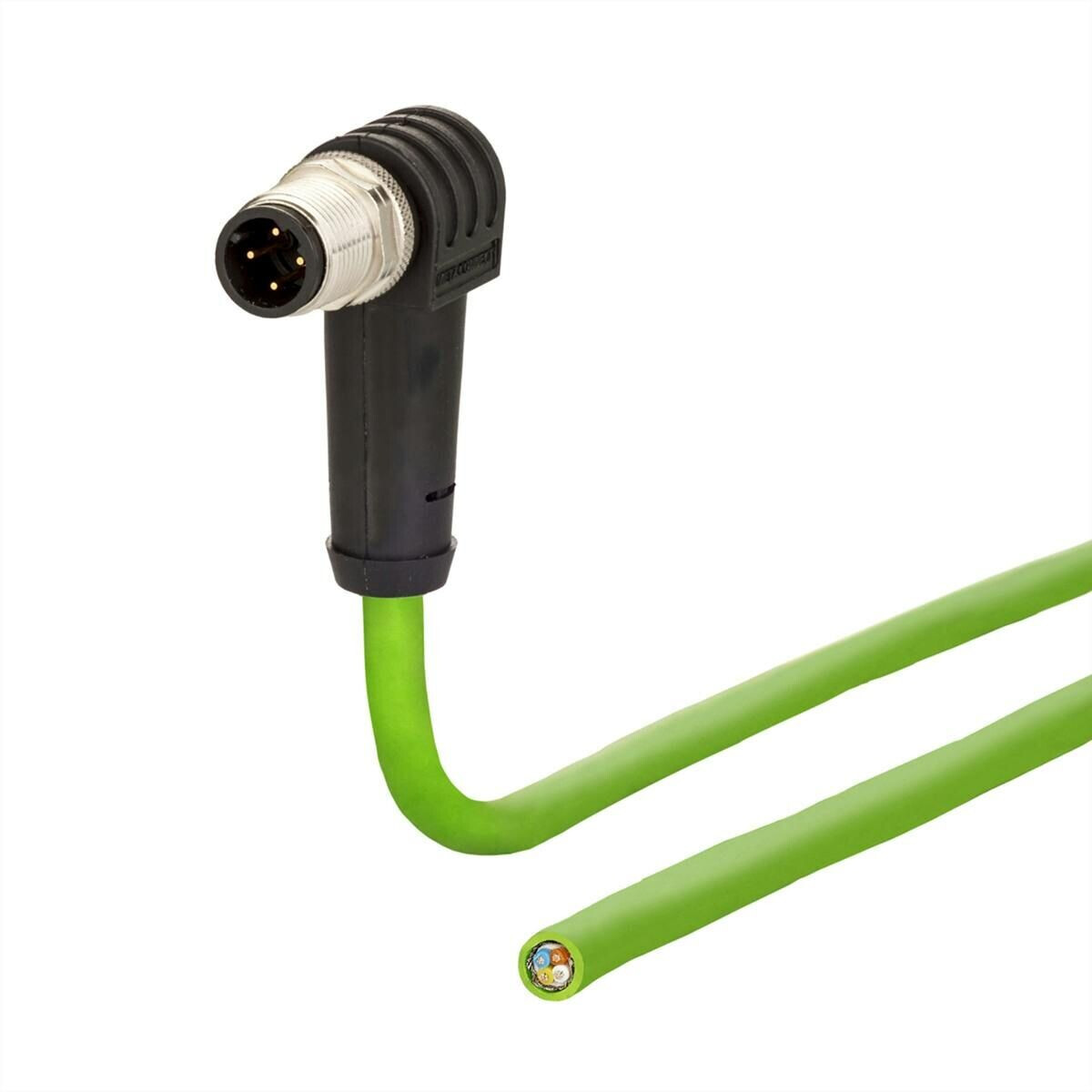 Metz Connect M12 ASLG402 Anschlussleitung M12 4-pol 2 m