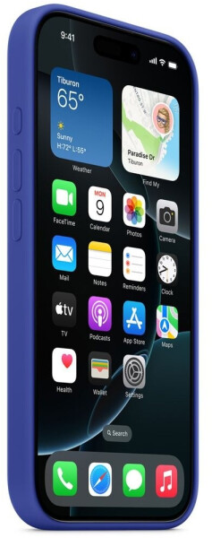Apple Silikon Case mit MagSafe (iPhone 16 Pro Max) Ultramarin, Bild 2