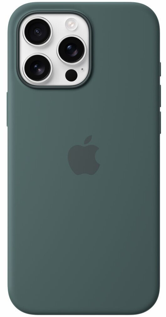 Apple Silicone Case with MagSafe (iPhone 16 Pro Max) Lake Green