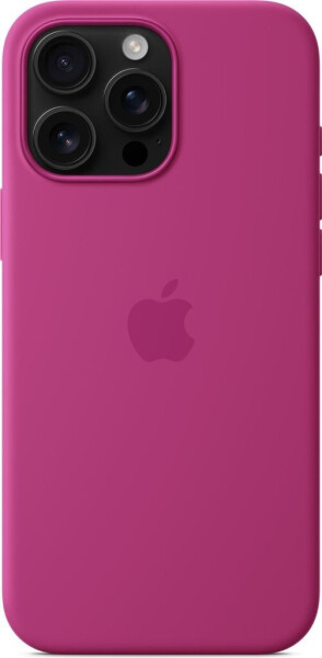 Apple Silikon Case mit MagSafe (iPhone 16 Pro Max) Fuchsia