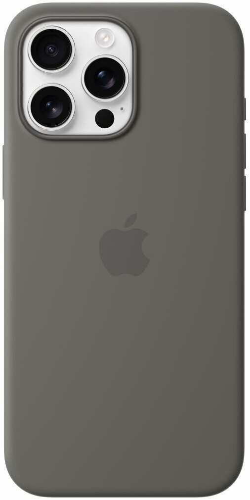 Apple Silicone Case with MagSafe (iPhone 16 Pro Max) Stone Gray