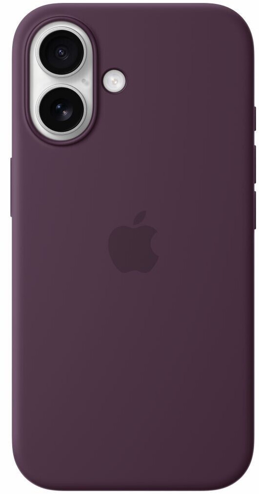 Apple Silicone Case with MagSafe (iPhone 16) Plum