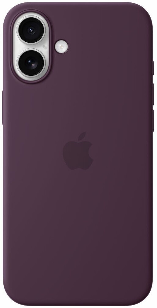 Apple Silicone Case with MagSafe (iPhone 16 Plus) Plum