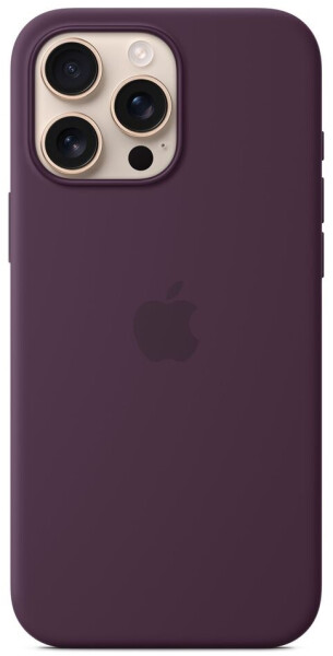 Apple Silikon Case mit MagSafe (iPhone 16 Pro Max) Pflaume, Bild 3
