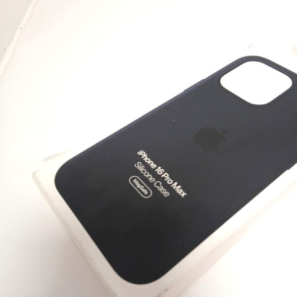 Apple Silikon Case mit MagSafe (iPhone 16 Pro Max) Schwarz, Bild 18