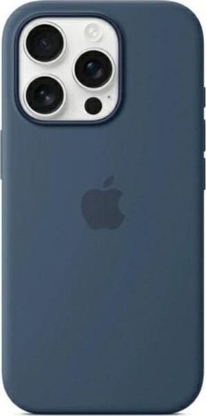 Apple Silikon Case mit MagSafe (iPhone 16 Pro Max) Denim