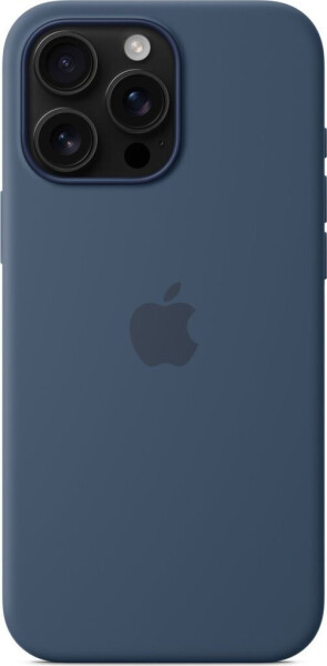 Apple Silikon Case mit MagSafe (iPhone 16 Pro Max) Denim, Bild 2