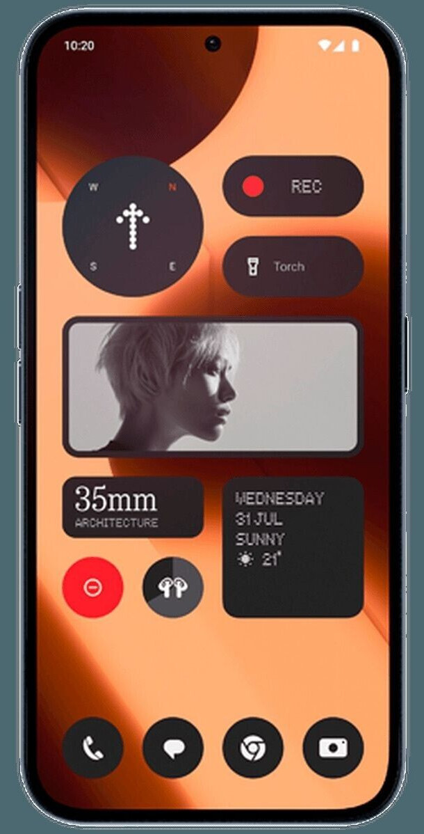 Nothing Phone (2a) Plus noir