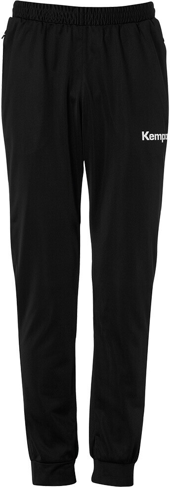 Kempa Hose Tribute Web - Pantaloni Sportivi Donna In Poliestere, Con Scritta Ricamata E Zip Alle Gambe