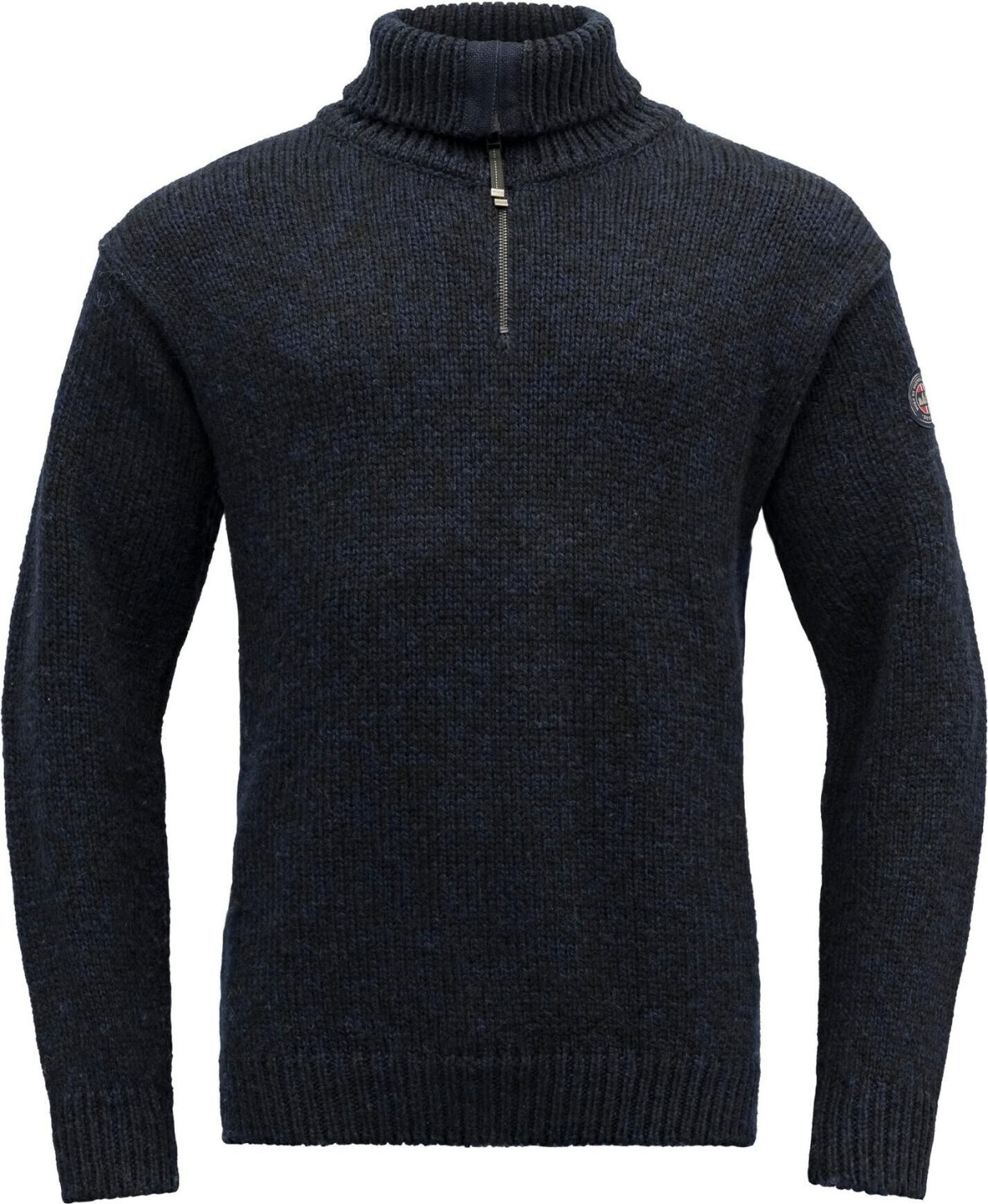 Devold Nansen Sweater Zip-Neck (TC386410A) dark blue melange