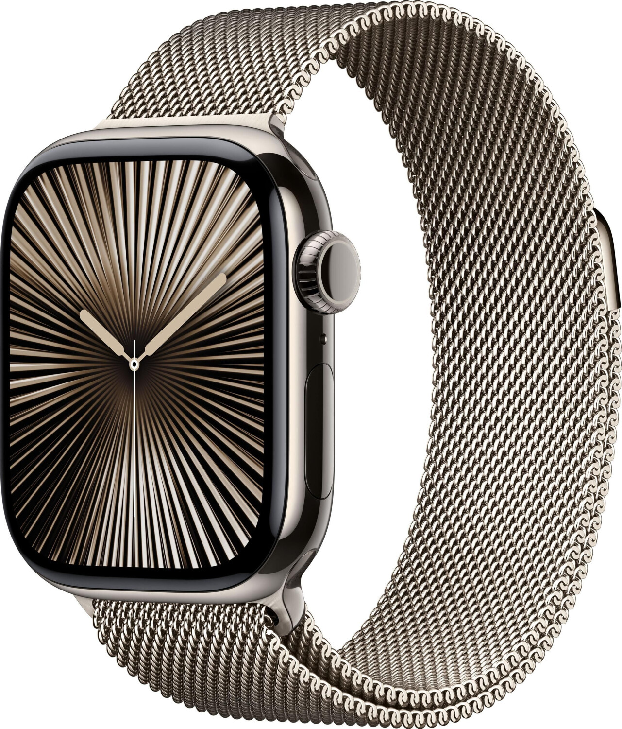 Apple Watch Series 10 4G 42mm Titan Natur Milanaise Natur ab 824 99 Dezember 2024 Preise Preisvergleich bei idealo