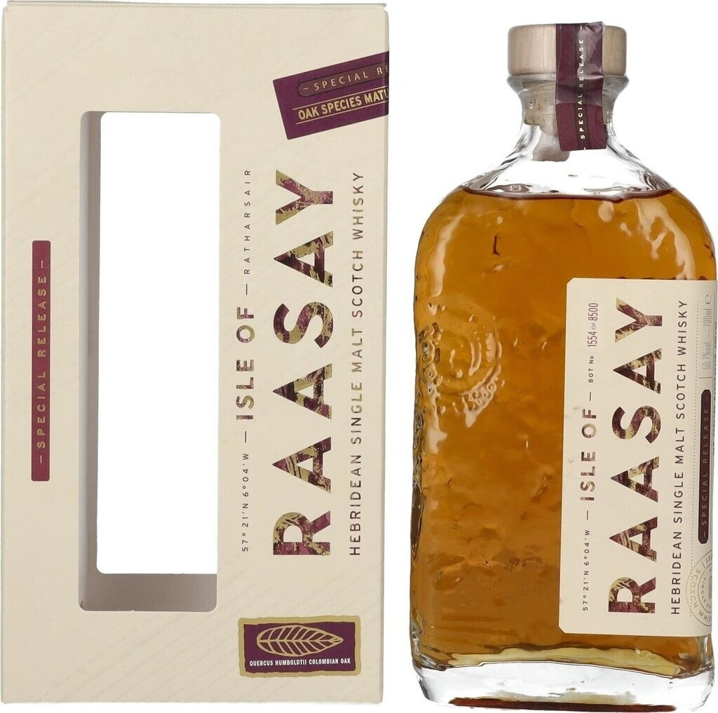 Raasay Quercus Humboldtii Columbian Oak Hebridean Single Malt Scotch Whisky 0,7l 50,7%