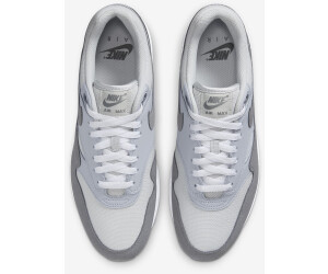 Nike air max 1 essential white black wolf grey blue sale
