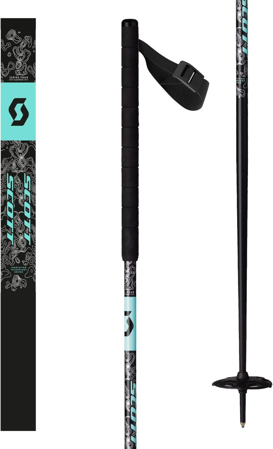 Scott Free 18 Poles black matt