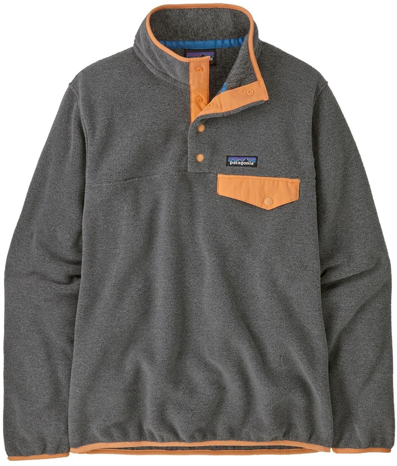 Patagonia Women's Lightweight Synchilla Snap-T Fleece Pullover (25455) nickel w/vivid apricot