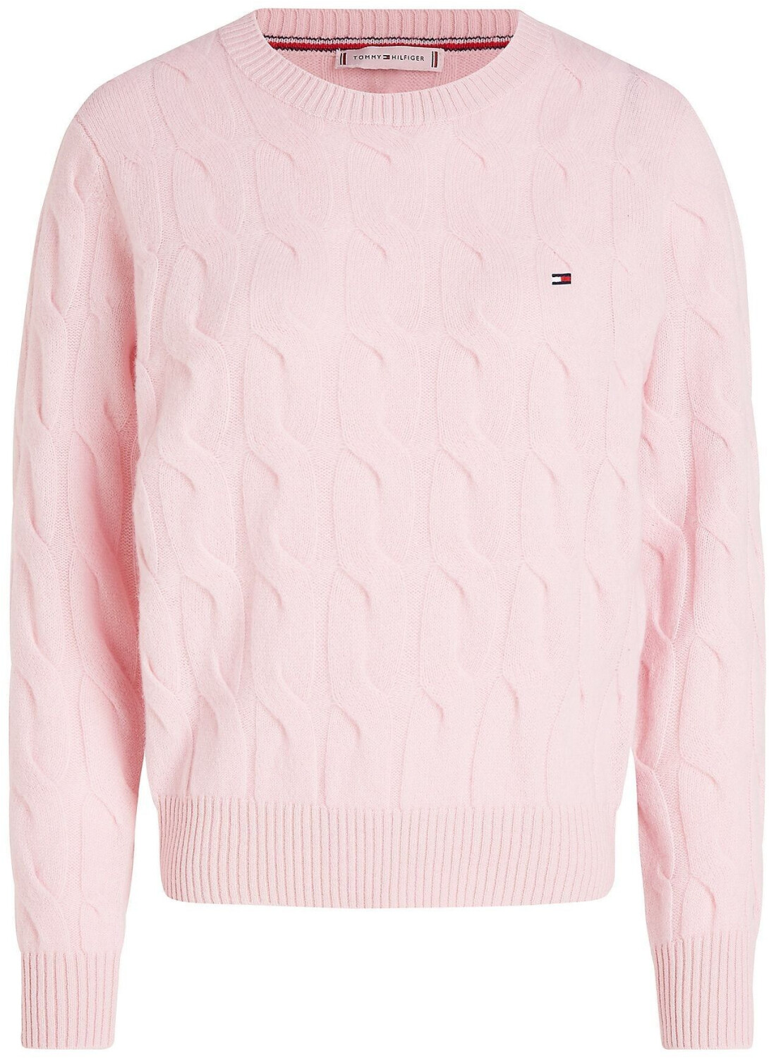 Pink tommy jumper discount