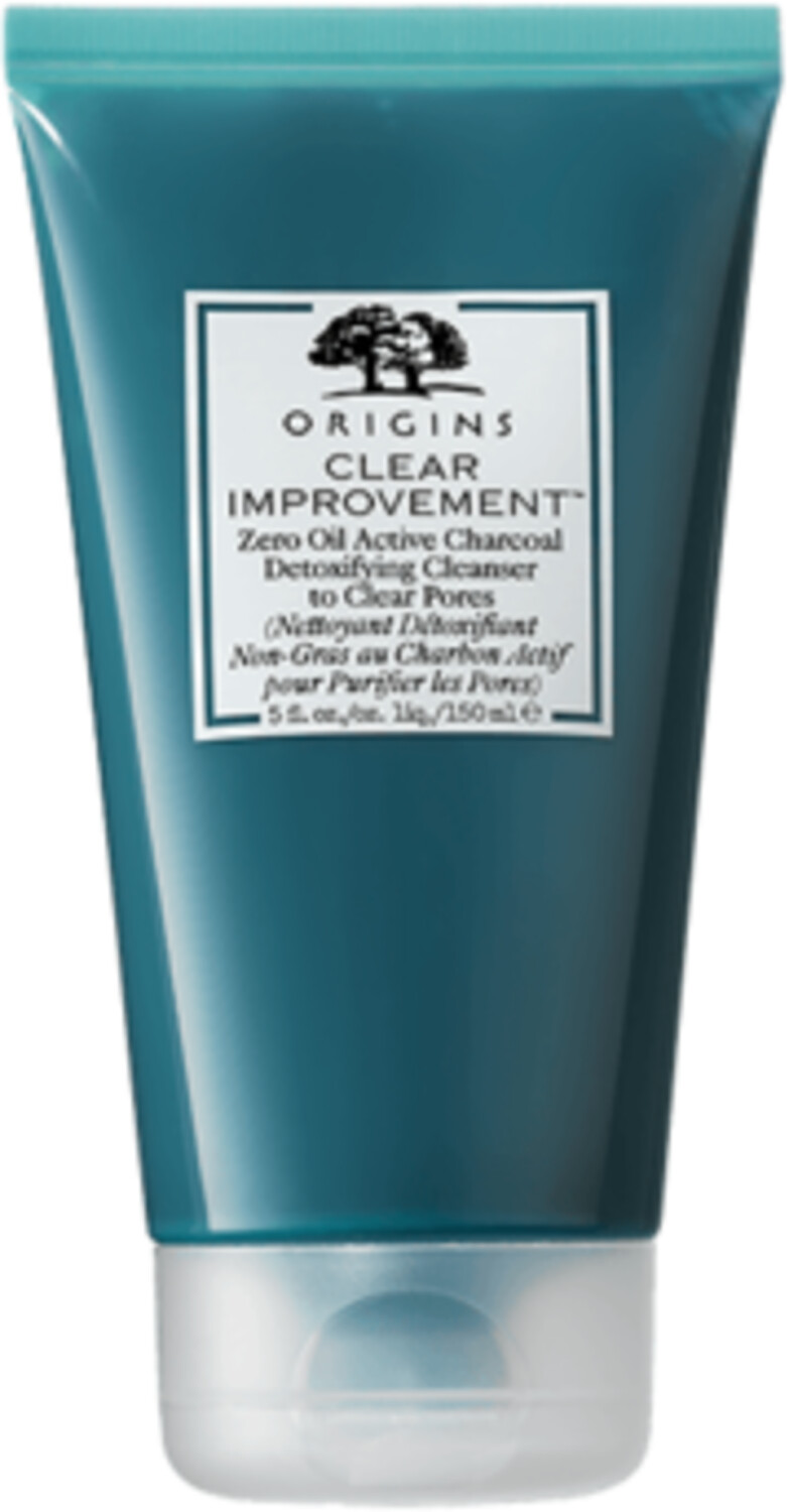 Origins Zero Oil Active Charcoal Detoxifying Cleanser to Clear Pores (150 ml)