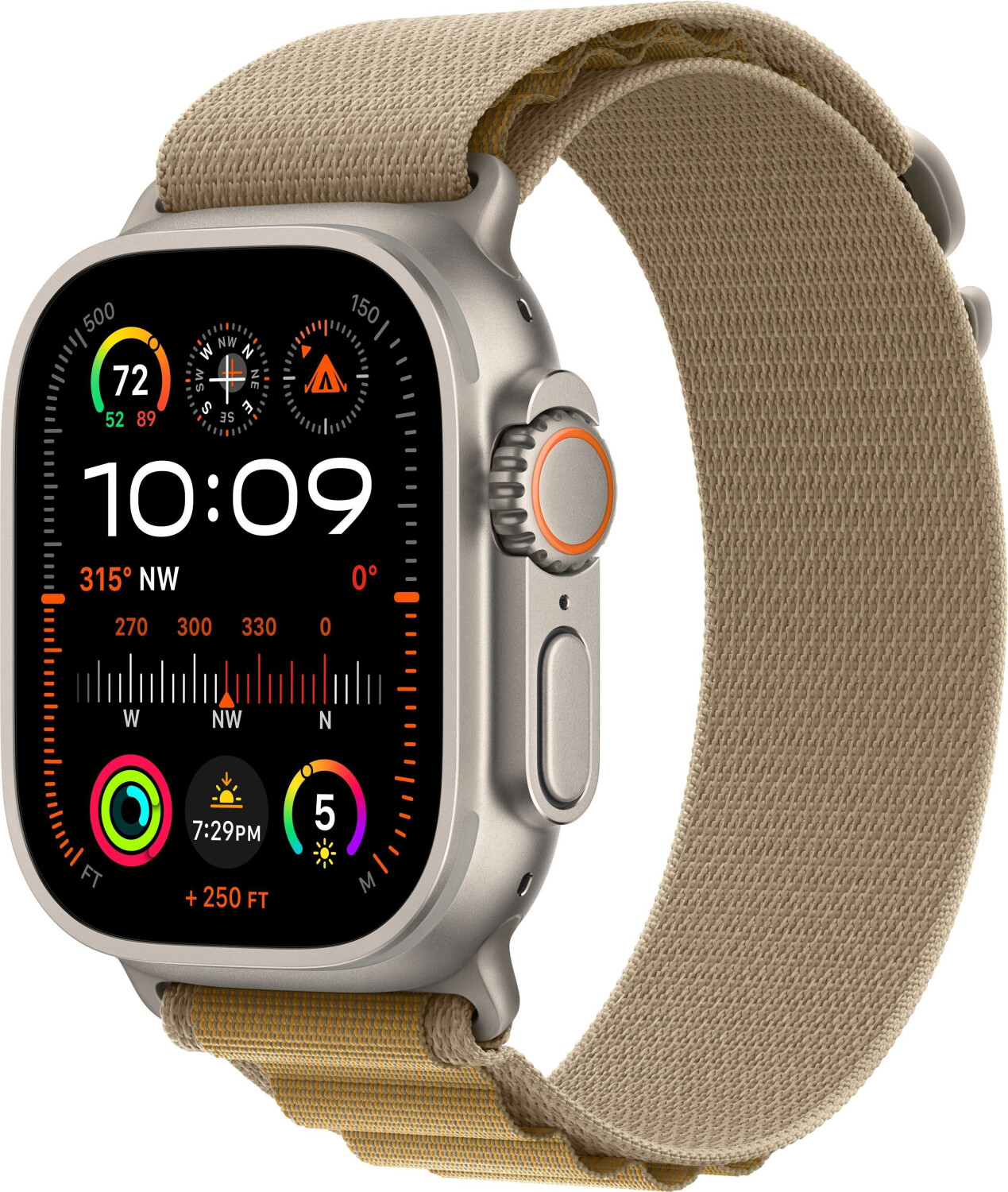Apple Watch Ultra 2 2024 Titan Natur Alpine Loop Mandel L ab 848 83 Preisvergleich bei idealo