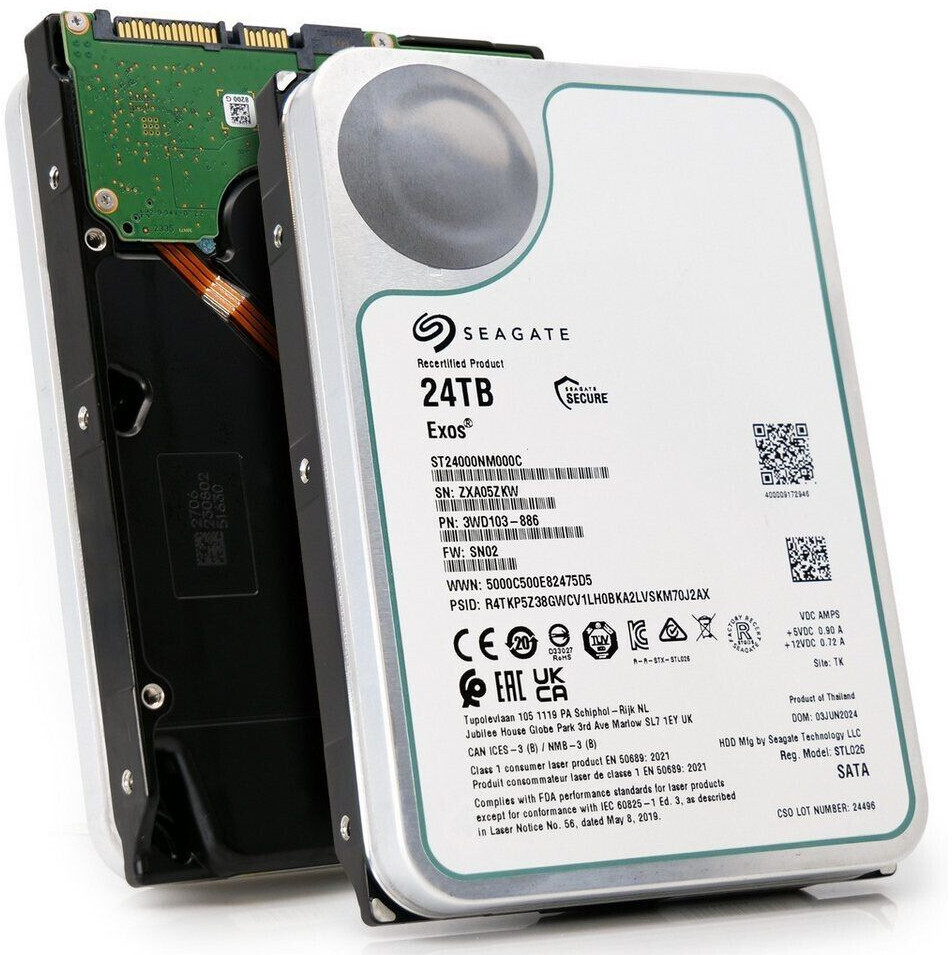 Seagate Exos 24To (ST24000NM000C)