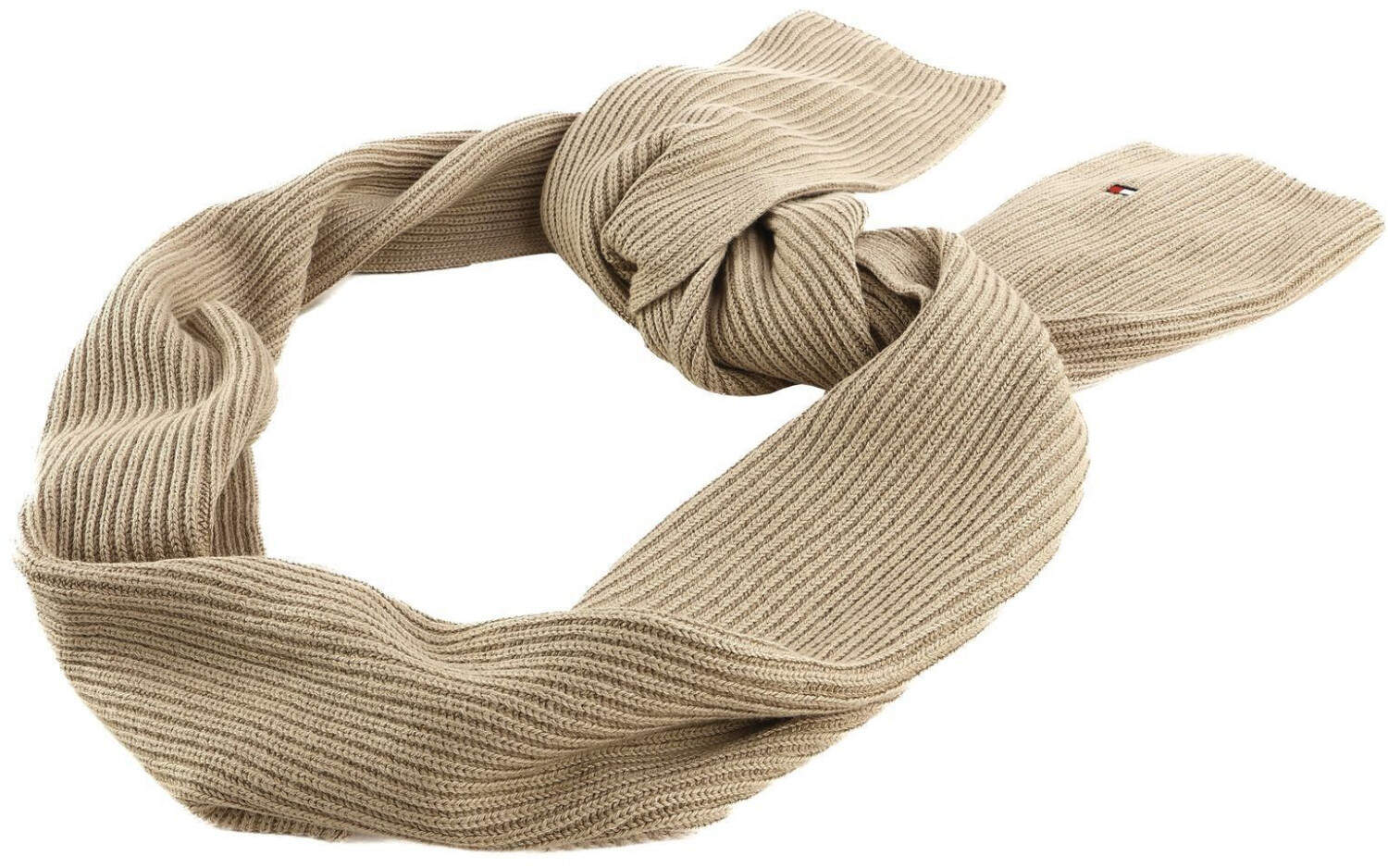 Tommy Hilfiger Flag Scarf with Cashmere (AM0AM12847) beige